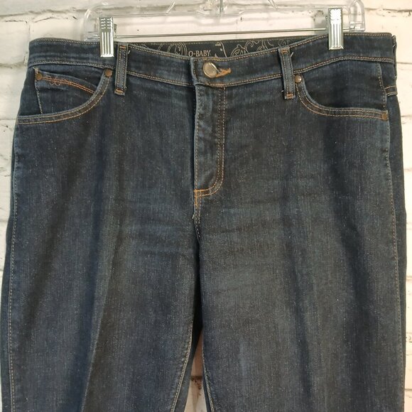 WRANGLER Q-BABY NO GAP WAISTBAND WOMENS JEANS SIZE 13/14 - Picture 6 of 10